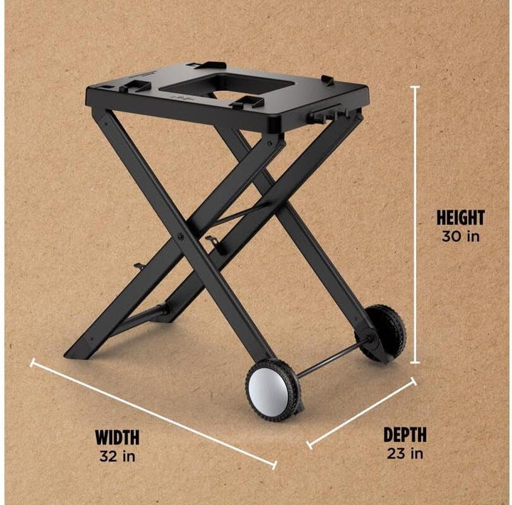 Ninja XSKSTAND Woodfire Klappbarer Grillständer für den Aussenbereich, kompatibel Woodfire Grills (O