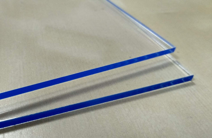 Laserplast Packung mit 5 Stück, transparentes Plexiglas, 5 mm, A6 (105 x 148 mm), transparente Plexi