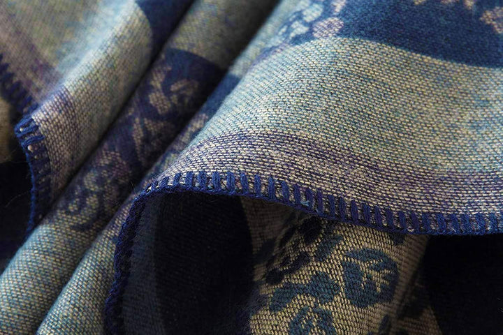 Shmily Girl Poncho Damen Strick Poncho Winter Warm Elegant Poncho Decke Poncho Cape Mantel Übergross