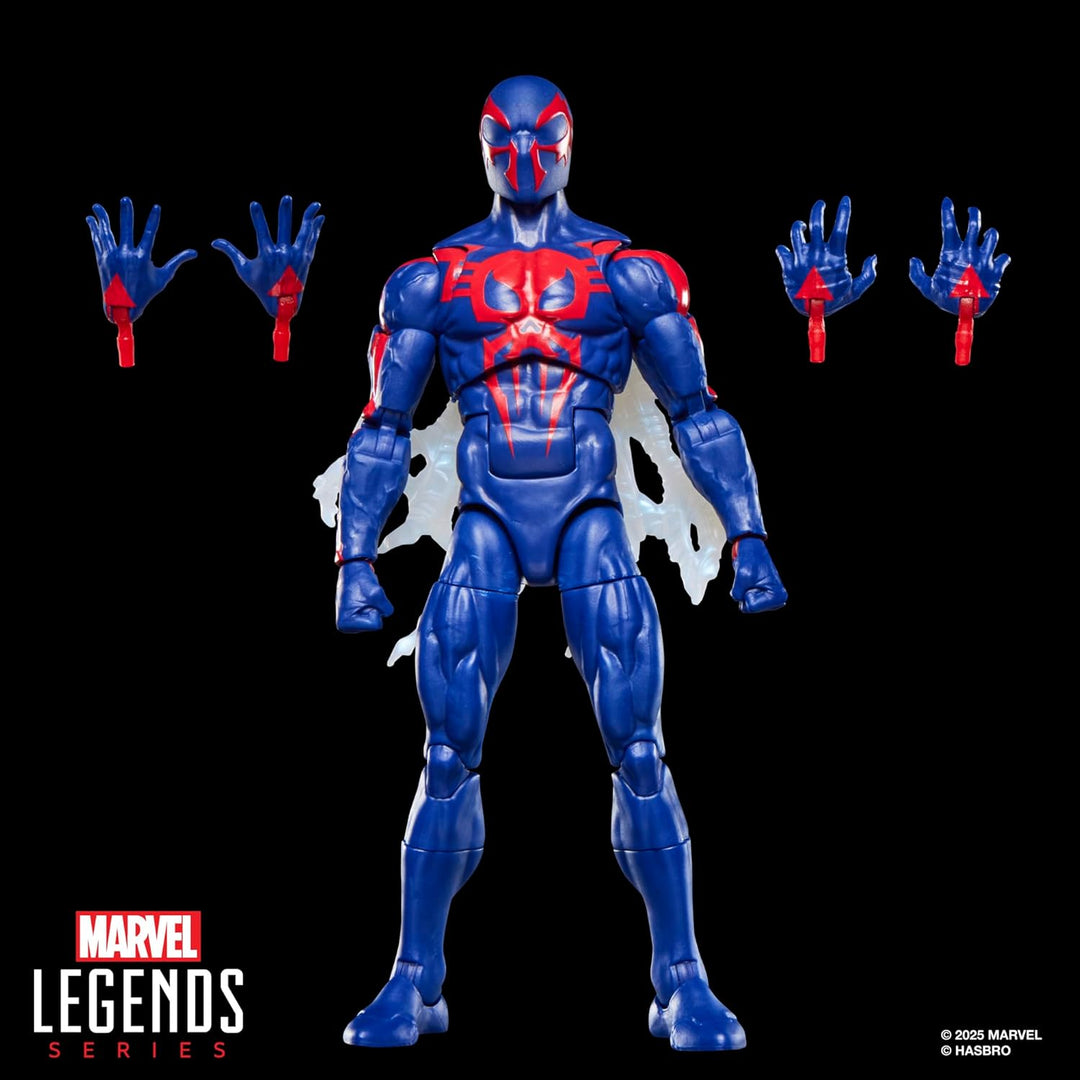 Marvel Legends Series Spider-Man 2099, Retro Comics Action-Figur zum Sammeln, Skala 15 cm, Rot und B
