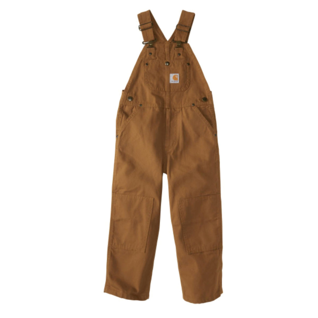 Carhartt Jungen Insulated Canvas Bib Overalls Overall (1er Pack) 10 Carhartt Braunes Segeltuch, 10 C