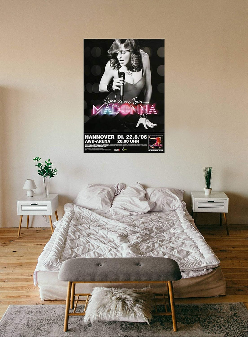 Madonna - Confessions, Hannover 2006 » Konzertplakat/Premium Poster | Live Konzert Veranstaltung | D