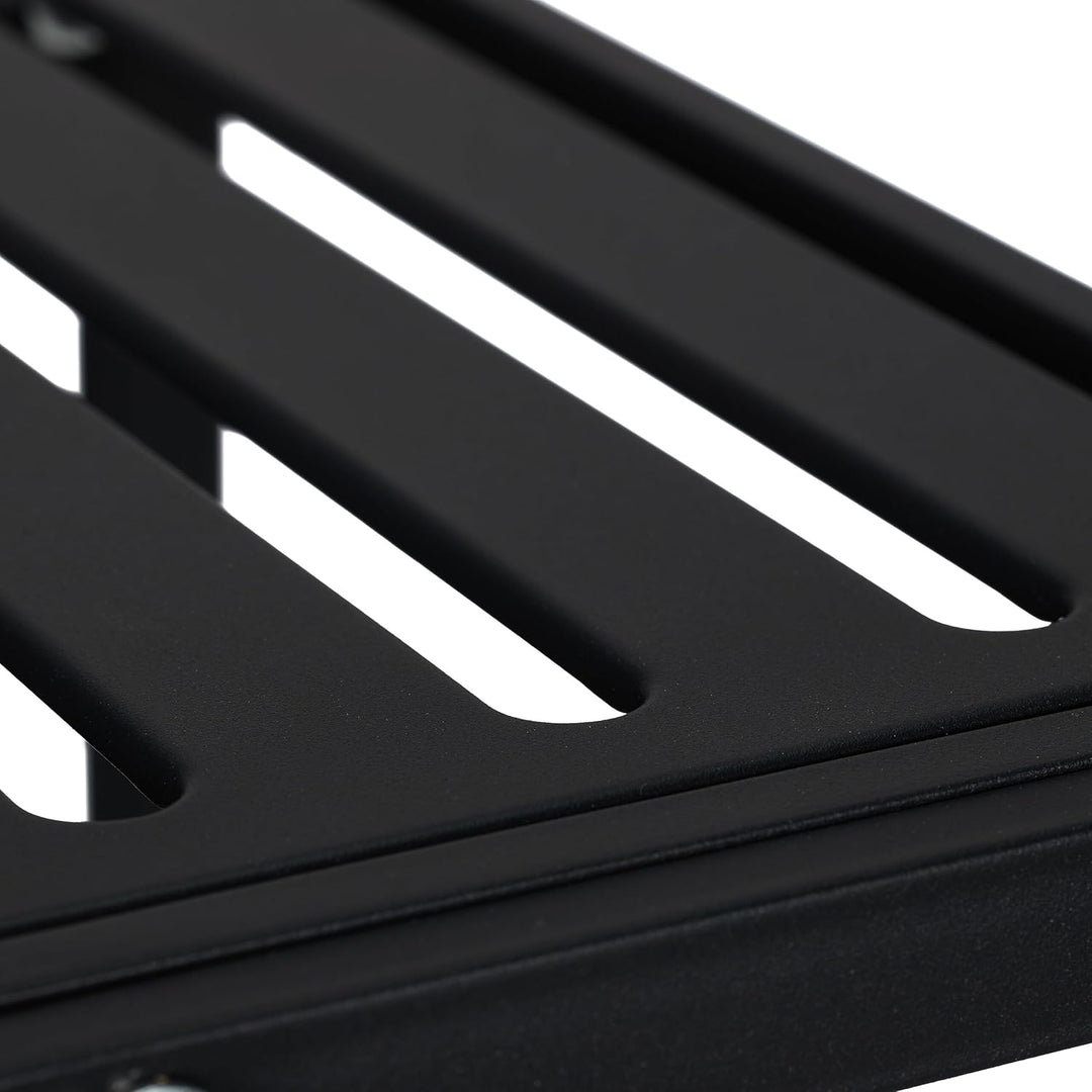 Relaxdays Blumenständer mit Rollen, H x B x T: 91,5 x 93 x 26 cm, Metall, 9 Ablagen, Pflanzenständer