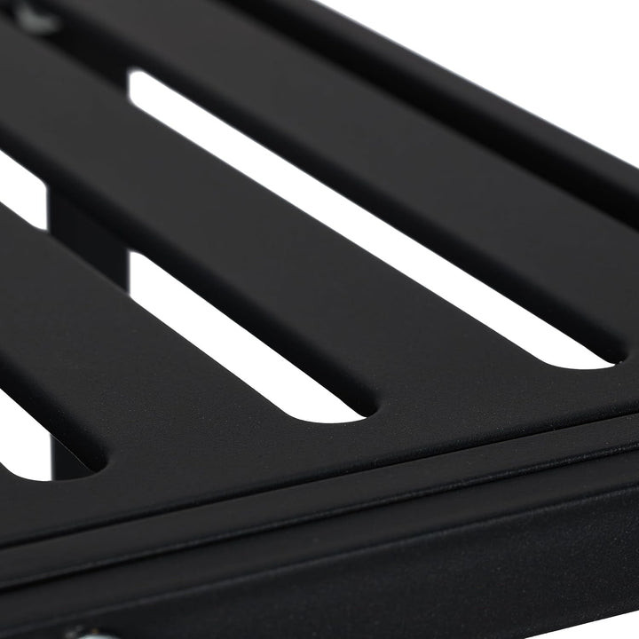 Relaxdays Blumenständer mit Rollen, H x B x T: 91,5 x 93 x 26 cm, Metall, 9 Ablagen, Pflanzenständer