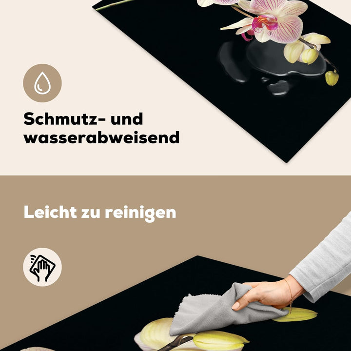 Herdabdeckplatte Einteilig Ceranfeld Abdeckplatte für Induktionsschutz Ceranfeldabdeckung Vinyl Herd