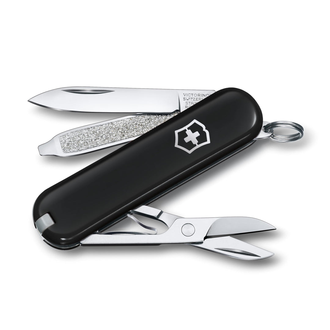 Victorinox Schweizer Taschenmesser, Klein, Classic SD, Multitool, Swiss Army Knife, Geschenk, 7 Funk