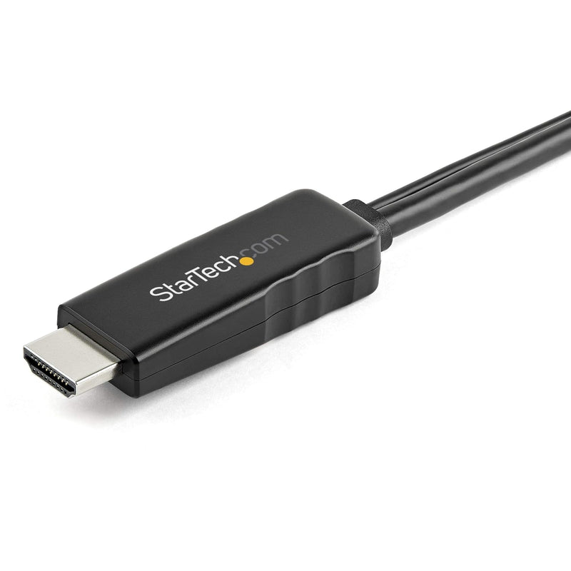 StarTech.com HDMI auf Mini DisplayPort Kabel (2m, 4K 30Hz, USB power delivery, Mac und Windows, akti