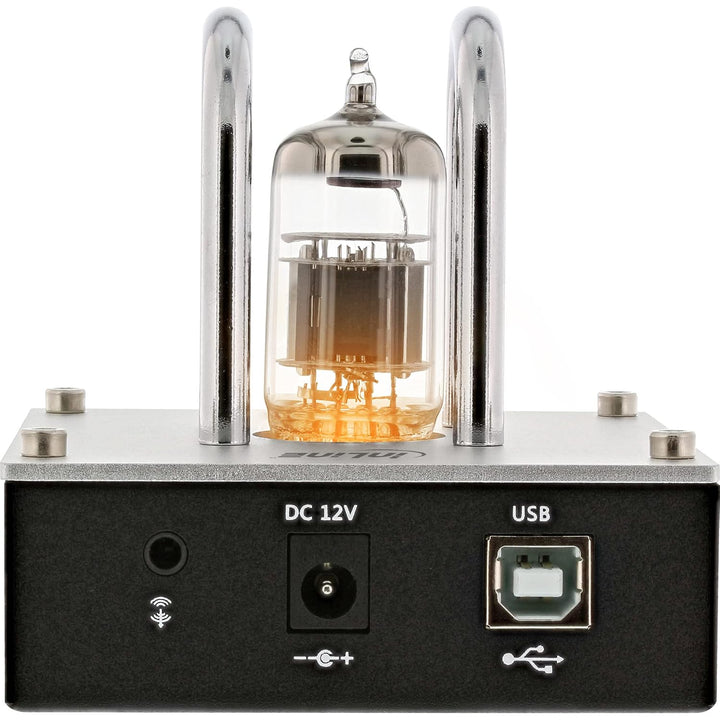InLine 99206I AmpUSB, Hi-Res AUDIO HiFi DSD Kopfhörer-Röhrenverstärker, USB Digital Audio Konverter,