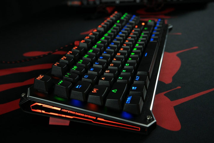 A4Tech Bloody B930A RGB 45991 Compact - TKL B930 – Orange Switch (taktil und klickend), Compact - TK