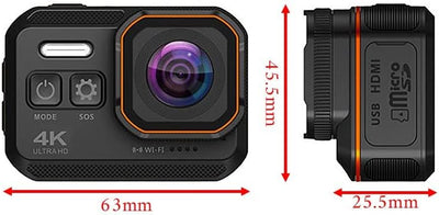 Tourtecs Motorrad Action Kamera 4K
