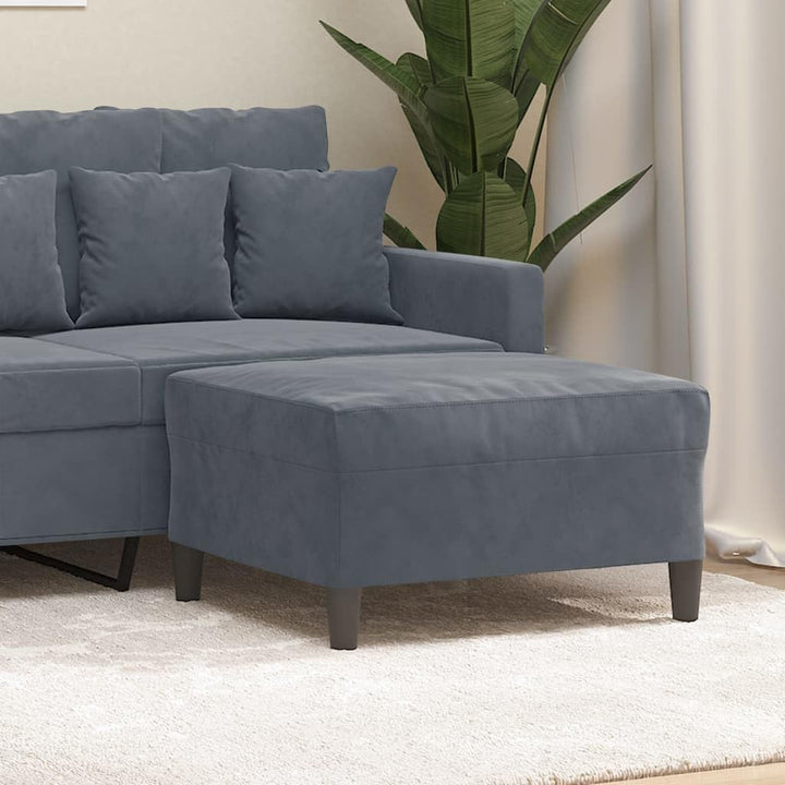 vidaXL Fusshocker, Sitzhocker Sitzbank mit Holzrahmen, Polsterhocker Hocker für Wohnzimmer, Fussbank