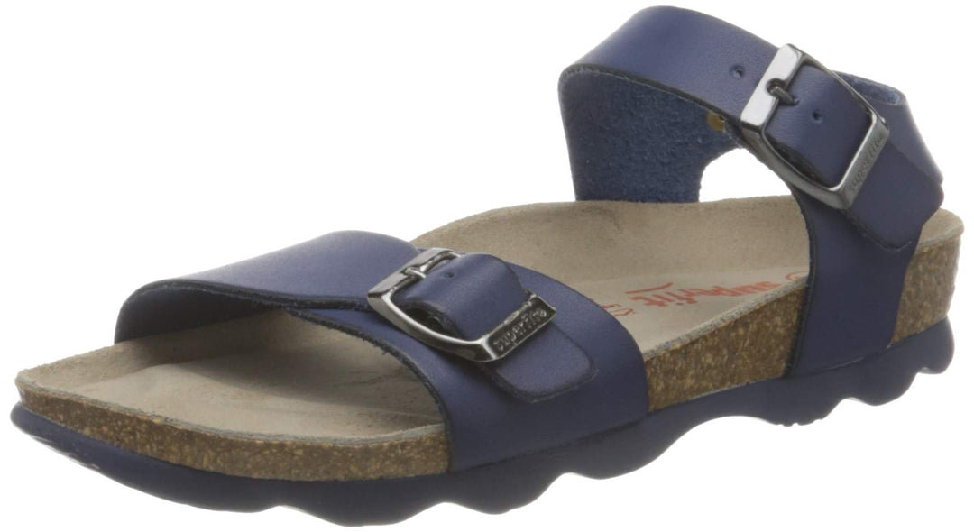 Superfit FUSSBETTPANTOFFEL Hausschuhe 1-000129 Jungen 33 EU Blau 8000, 33 EU Blau 8000