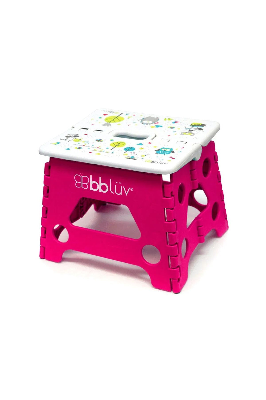 bblüv - Stëp Tritthocker faltbar für Kinder und Kleinkinder – Rutschfester Klapphocker für bis zu 90