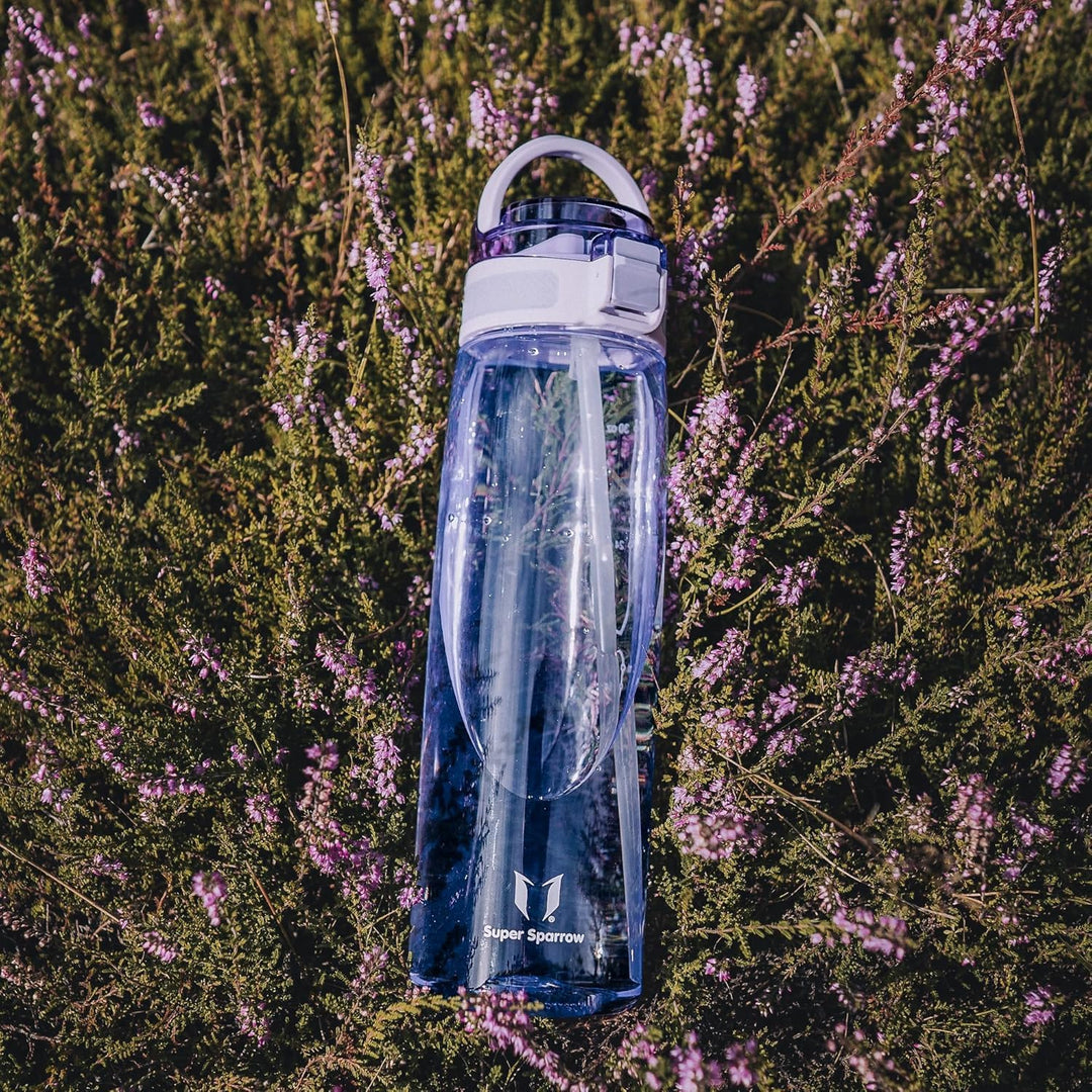 Super Sparrow Trinkflasche - TouchSip Wasserflasche - 500ml, 750ml, 1000ml - BPA-frei - Ideale Sport