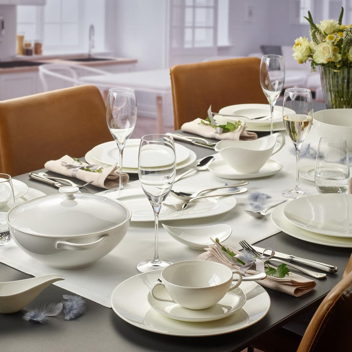 Villeroy & Boch Anmut Suppenteller, 24 cm Ø, weiss