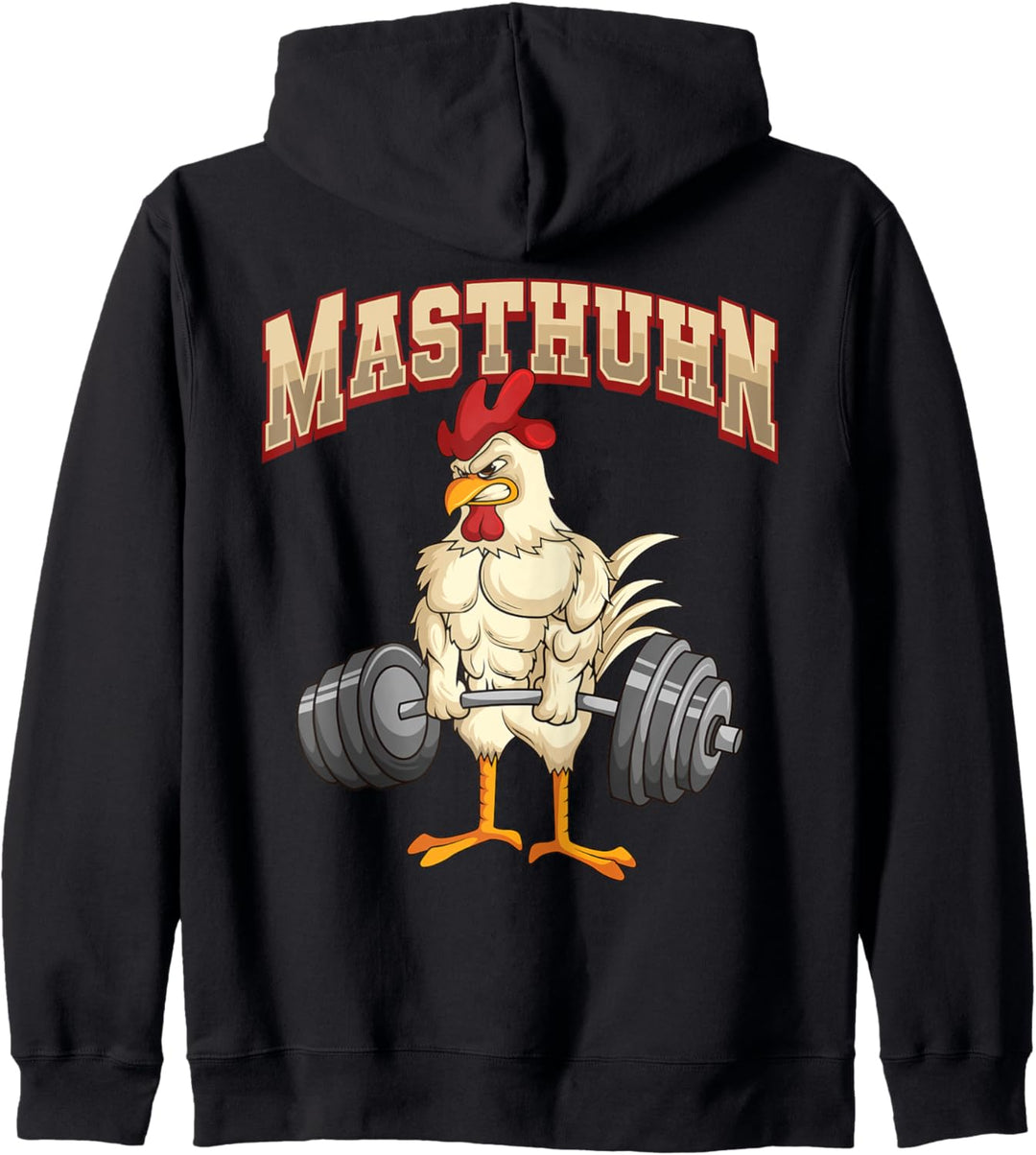 Masthuhn Fitness Gym Hühner Bodybuilding Kapuzenjacke