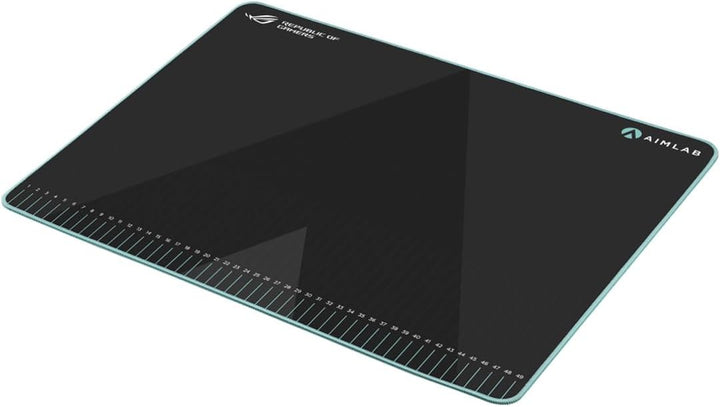 ASUS ROG Hone Ace Aim Lab Edition Gaming-Mauspad (mit Messmarkierungen für die ROG Aim Lab Software,