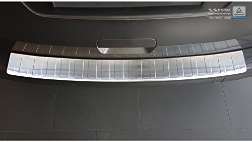 Avisa Edelstahl Heckstossstangenschutz kompatibel mit Citroën Spacetourer/Peugeot Traveller/Peugeot