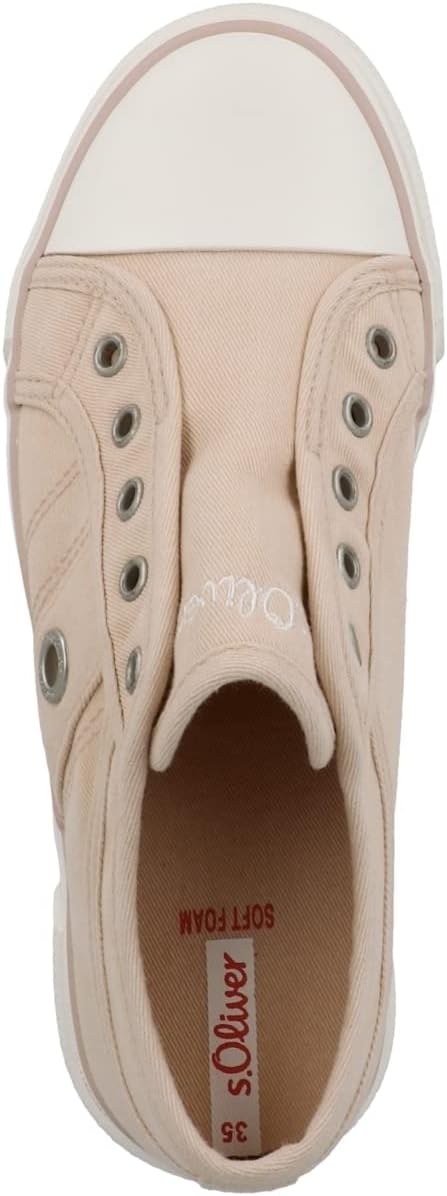 s.Oliver Mädchen 5-5-44200-28 Sneaker, 32 EU Soft Pink