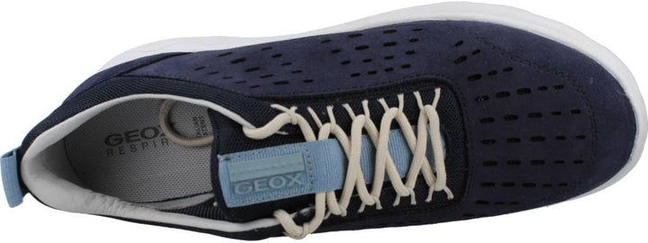 Geox Mädchen D Spherica Sneaker 40 EU Navy, 40 EU Navy