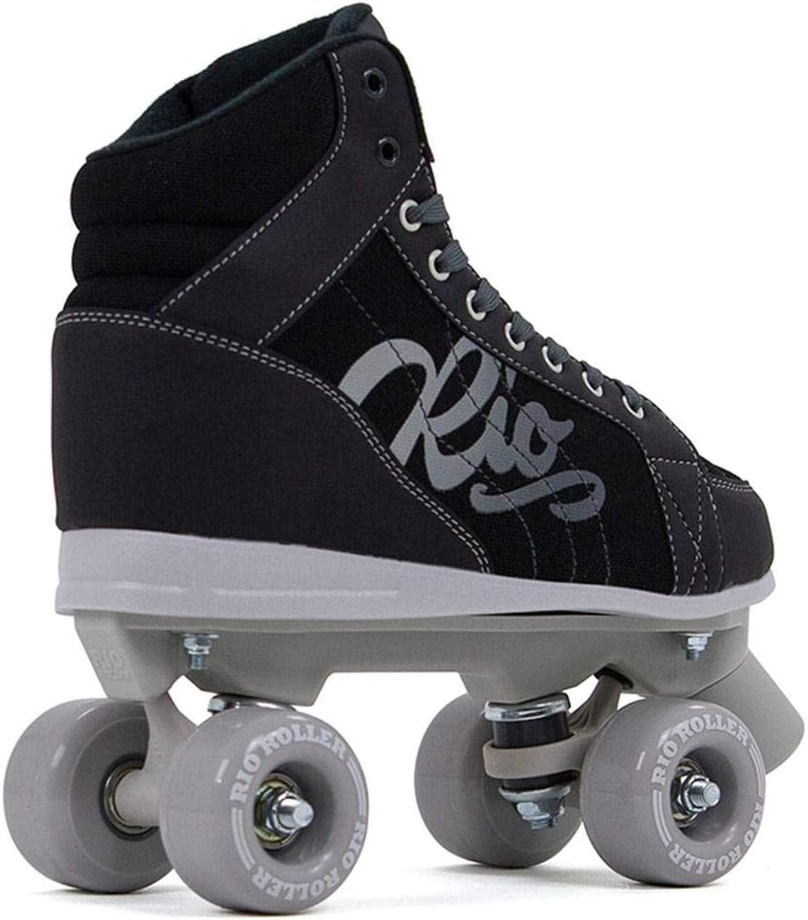 Rio Roller Lumina Rollschuhe Black/Grey UK 13jr / EU 32 Schwarz/Grau (mehrfarbig), UK 13jr / EU 32 S
