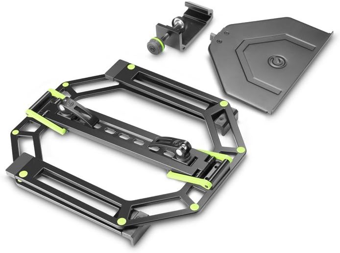 Gravity LTS 01 B - Verstellbarer Ständer für Laptops und Controller mit Belastbarkeit bis 8 kg, schw
