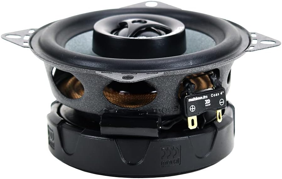 Morel Maximo Ultra Coax 4 MK2 100 mm Performance-Coax Lautsprecher System 1 Paar 10cm