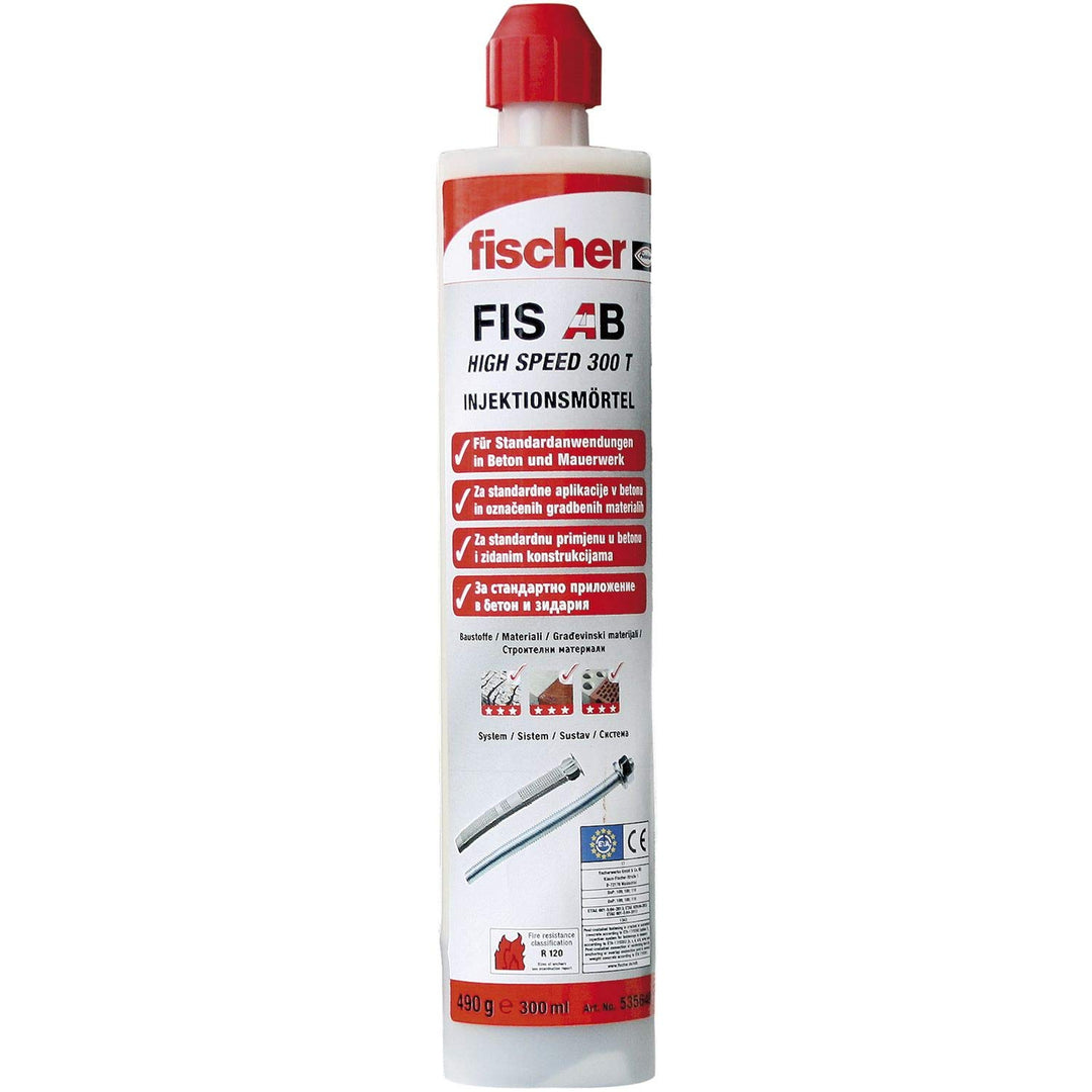 FISCHER 535648 FIS AB W 300 T Injektionsmörtel 300ml Winterausführung 300 ml (1er Pack), 300 ml (1er