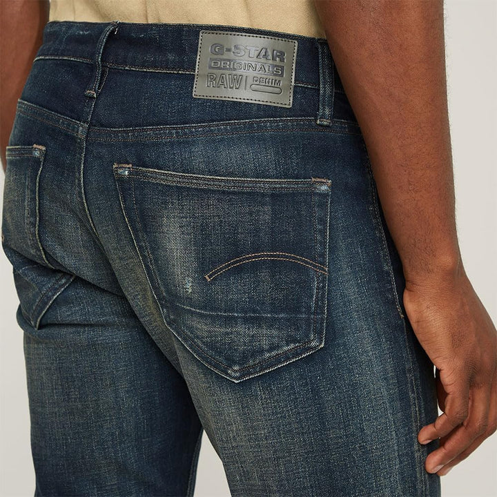G-Star Raw Herren 3301 Slim Jeans 28W / 30L Blau (Antique Foundry Repaired 51001-d594-h102), 28W / 3
