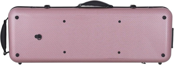 Bratschenkoffer Fiberglass 38-43 Oblong special rot M-case + Musiktasche