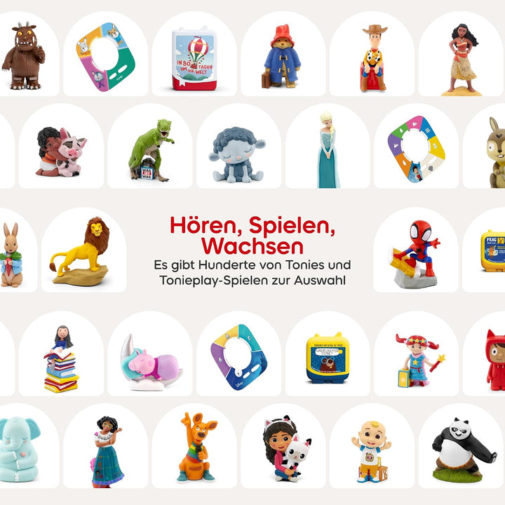 tonies Hörfigur für Toniebox, Peppa Pig - Das Schulfest und 7 weitere Geschichten, Hörspiel für Kind