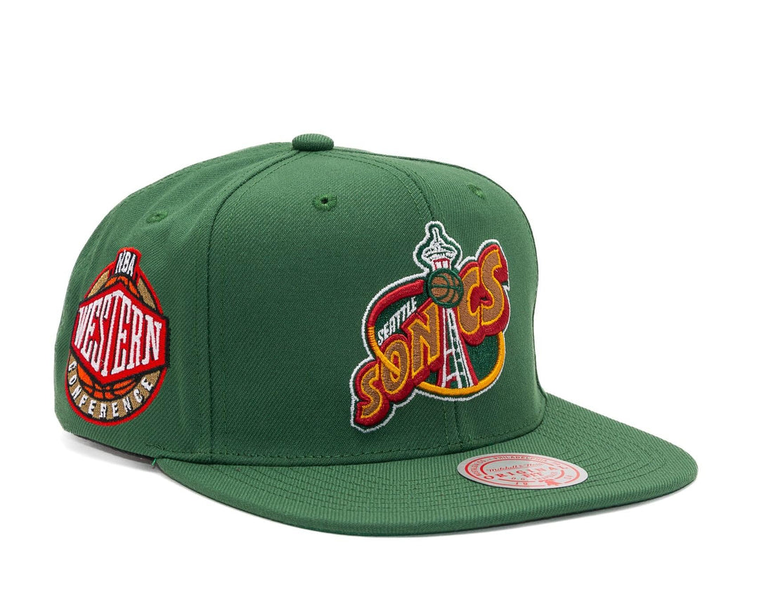 Mitchell & Ness Snapback Cap - SIDEPATCH Seattle Supersonics