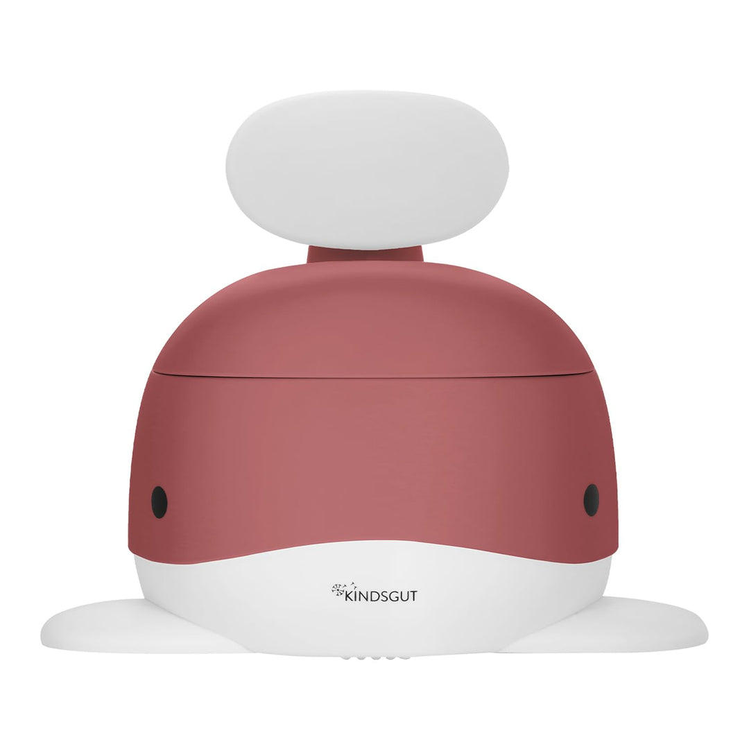 Kindsgut Kinder-Töpfchen, Babytopf WC/Klo, kinderfreundliches Wal-Design und dezente Farben, Toilett