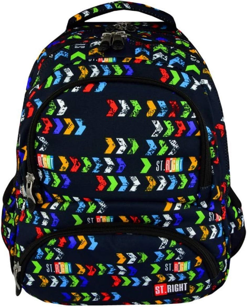 Arrows Grosser Rucksack 43 x 32 x 23 cm mit Kühltasche, Grundschule, mittelgross, für Jungen und Mäd
