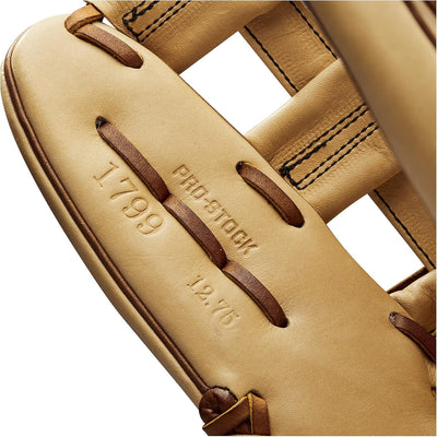 WILSON A200 Baseballhandschuh-Serie Linke Hand Wurf 32,4 cm (12,75 Zoll) Blond/Saddle Tan – Standard