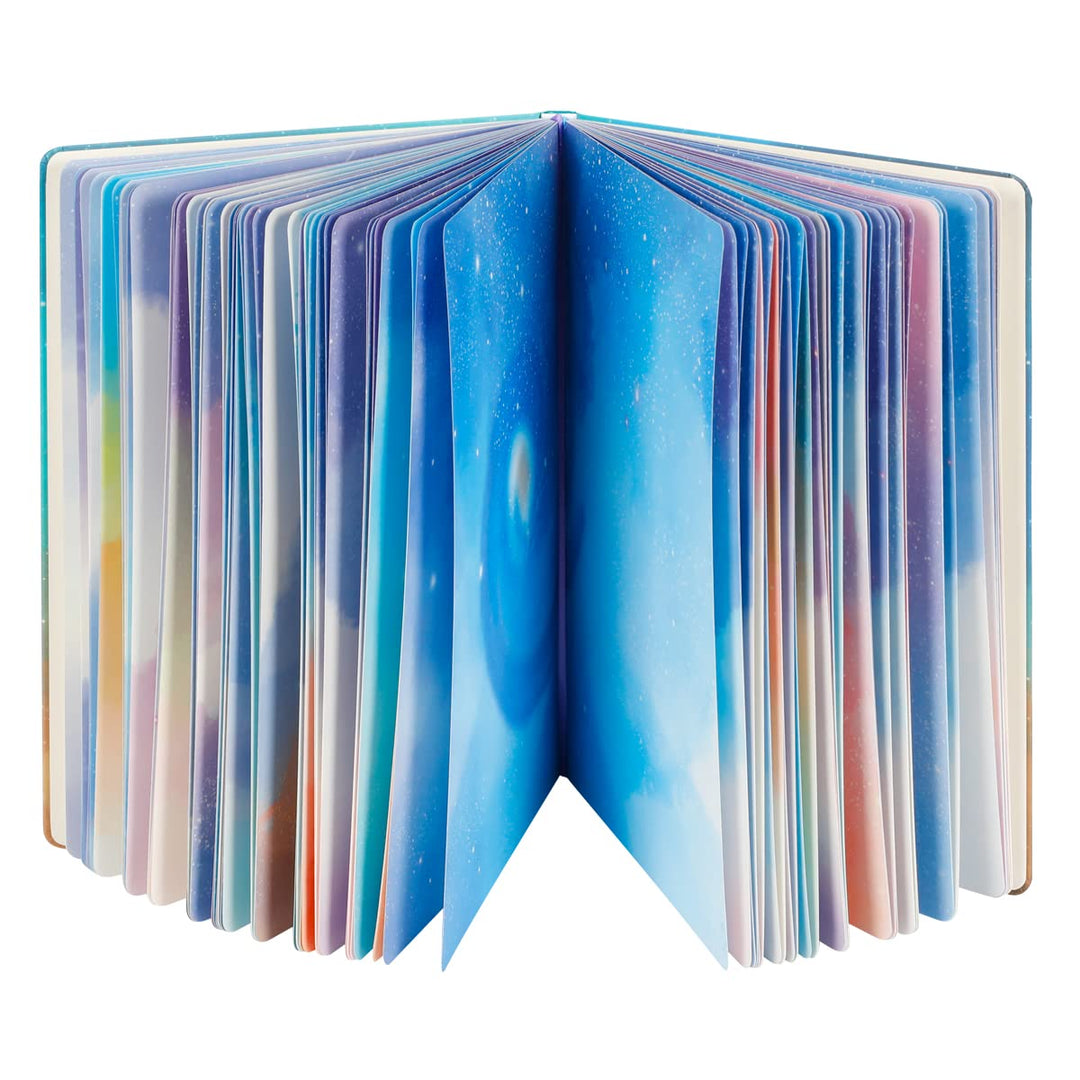SIIXU Blanko Notizbuch, Hardcover Tagebücher, 100 gsm Papier, Perfekt für das, Home, School, Schreib