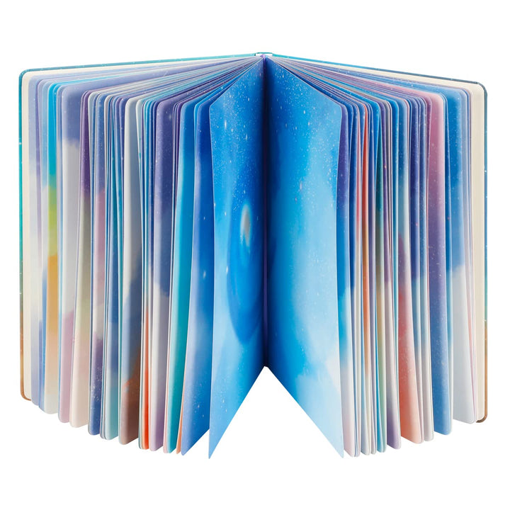 SIIXU Blanko Notizbuch, Hardcover Tagebücher, 100 gsm Papier, Perfekt für das, Home, School, Schreib
