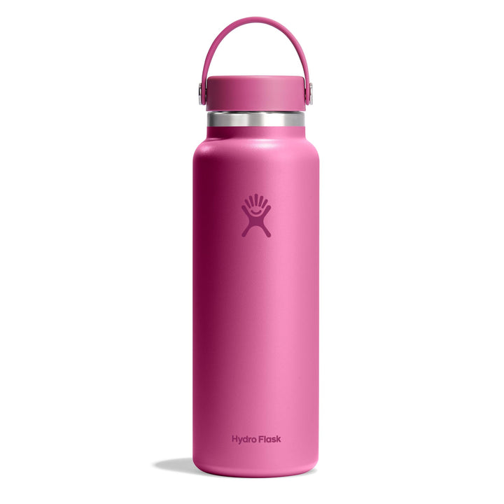HYDRO FLASK - Wide Mouth Trinkflasche 1180ml (40 oz) - Isolierte Wasserflasche aus Edelstahl - Sport