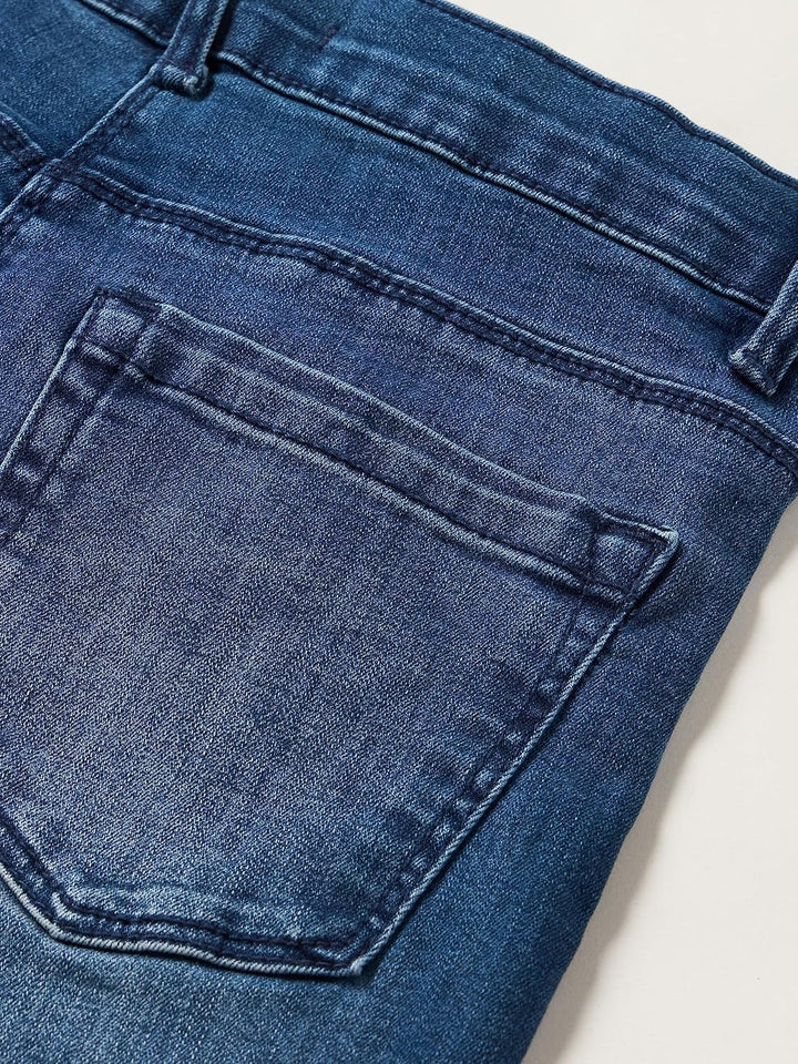 s.Oliver Mädchen Ankle Jeans, Straight Leg 176 Slim Blau 57z2, 176 Slim Blau 57z2