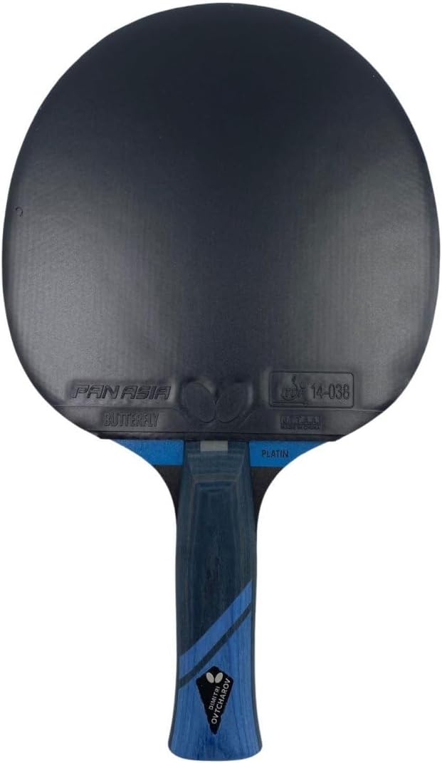 Butterfly® Dimitrij Ovtcharov Platin Tischtennisschläger | Eva-Technologie | ITTF zertifizierter Pan