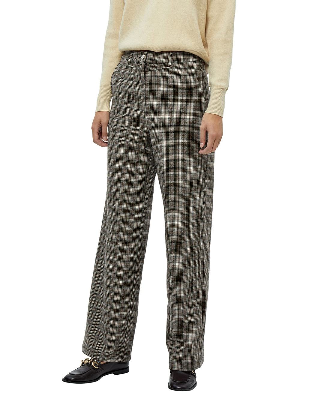 Desires Damen Hose 34 4043c Nomad Sand Checked, 34 4043c Nomad Sand Checked