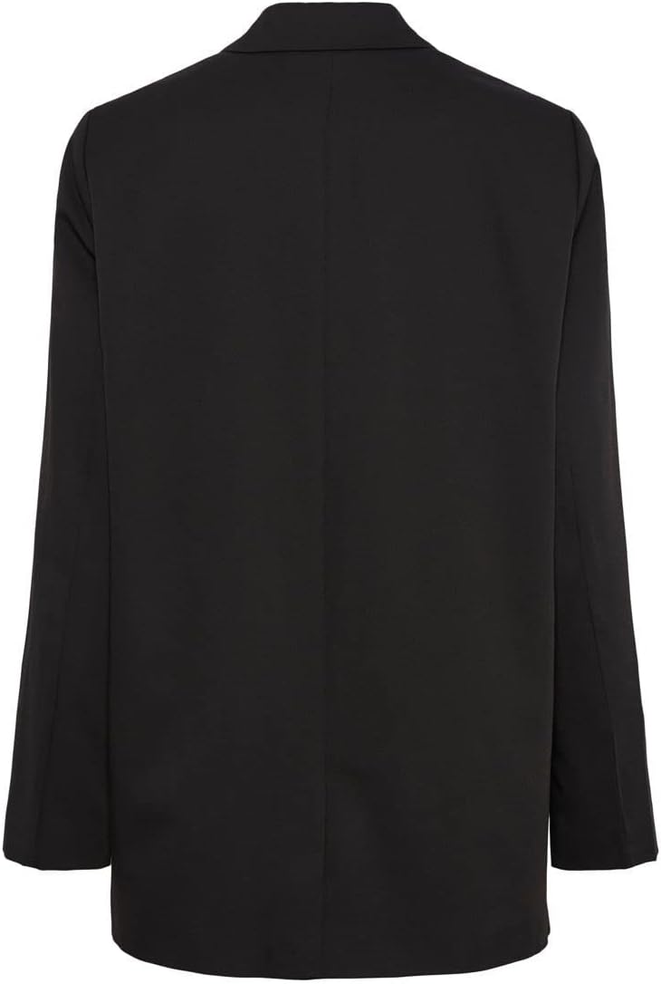 PIECES Damen Pcthelma Ls Oversize Blazer Noos Blazer XL Schwarz, XL Schwarz