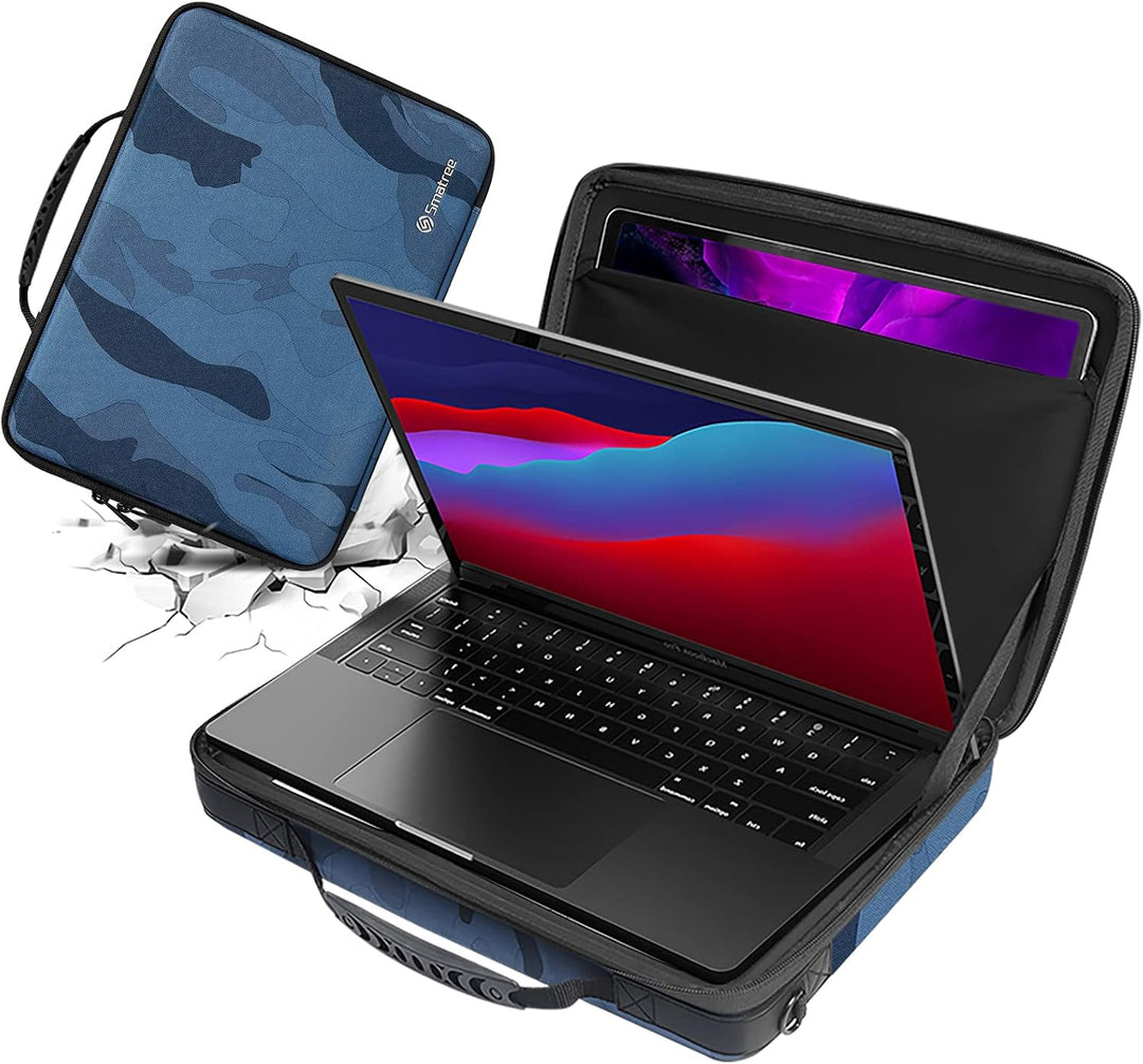 Smatree Laptop Aktentasche Umhängetasche, Kompatibel für 13-13,3 Zoll MacBook Pro/MacBook Air / 13.5