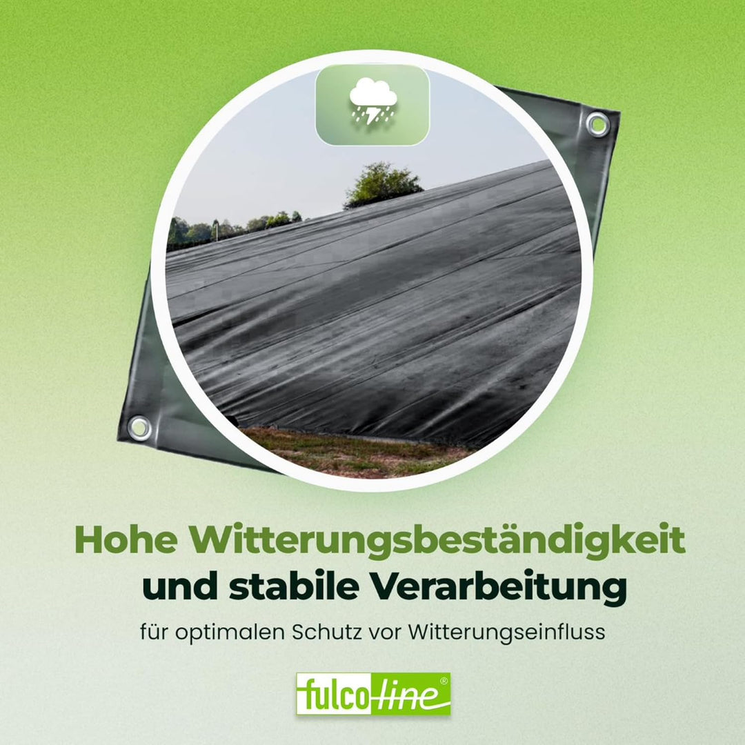 LKW Plane, 700 g, Abdeckplane, PVC Plane, Ösen alle 50 cm mit Saum auf Wunschmass, Sonderanfertigung