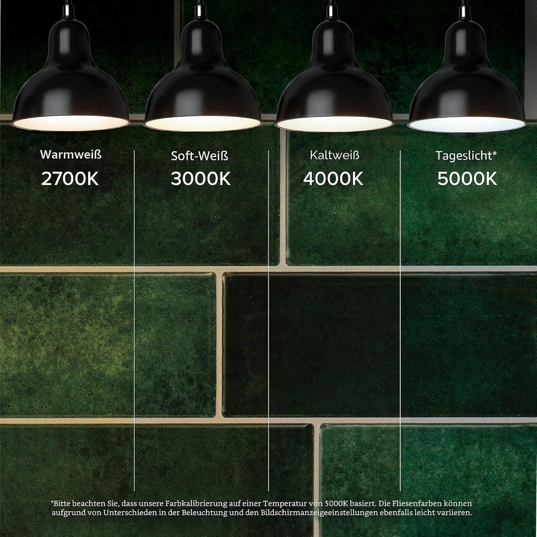 SMART TILES Fliesenspiegel zum Abziehen und Aufkleben – 5 Blatt à 29,4 x 21,3 cm – 3D-Klebefolie zum