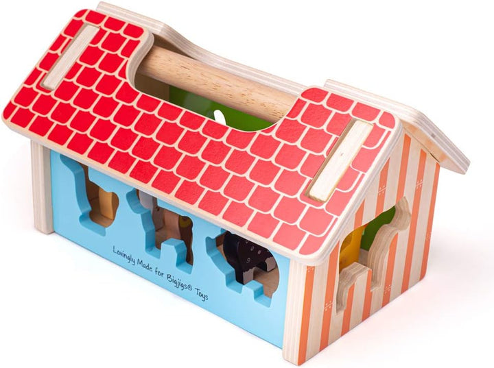 Bigjigs Toys Bauernhof-Sortierer