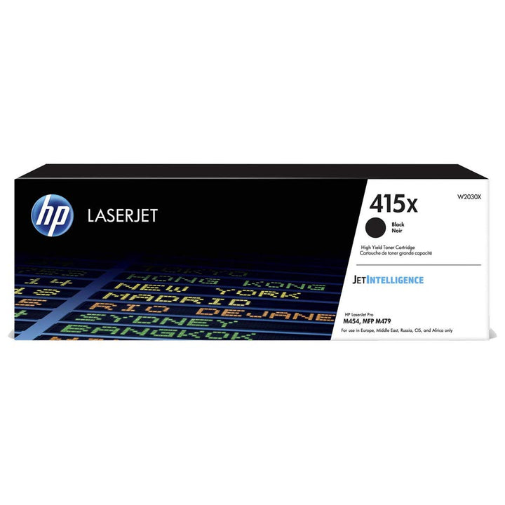 HP 415X (W2030X) Original Toner Schwarz mit hoher Reichweite für HP LaserJet Pro M454, XL, XL