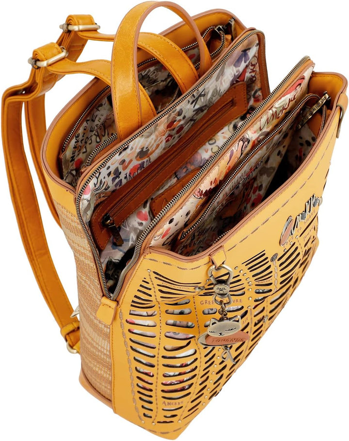 Anekke Damen Paseo 36795-227 Mehrfarbig, 27 x 29 x 11 Rucksack für unterwegs, bunt