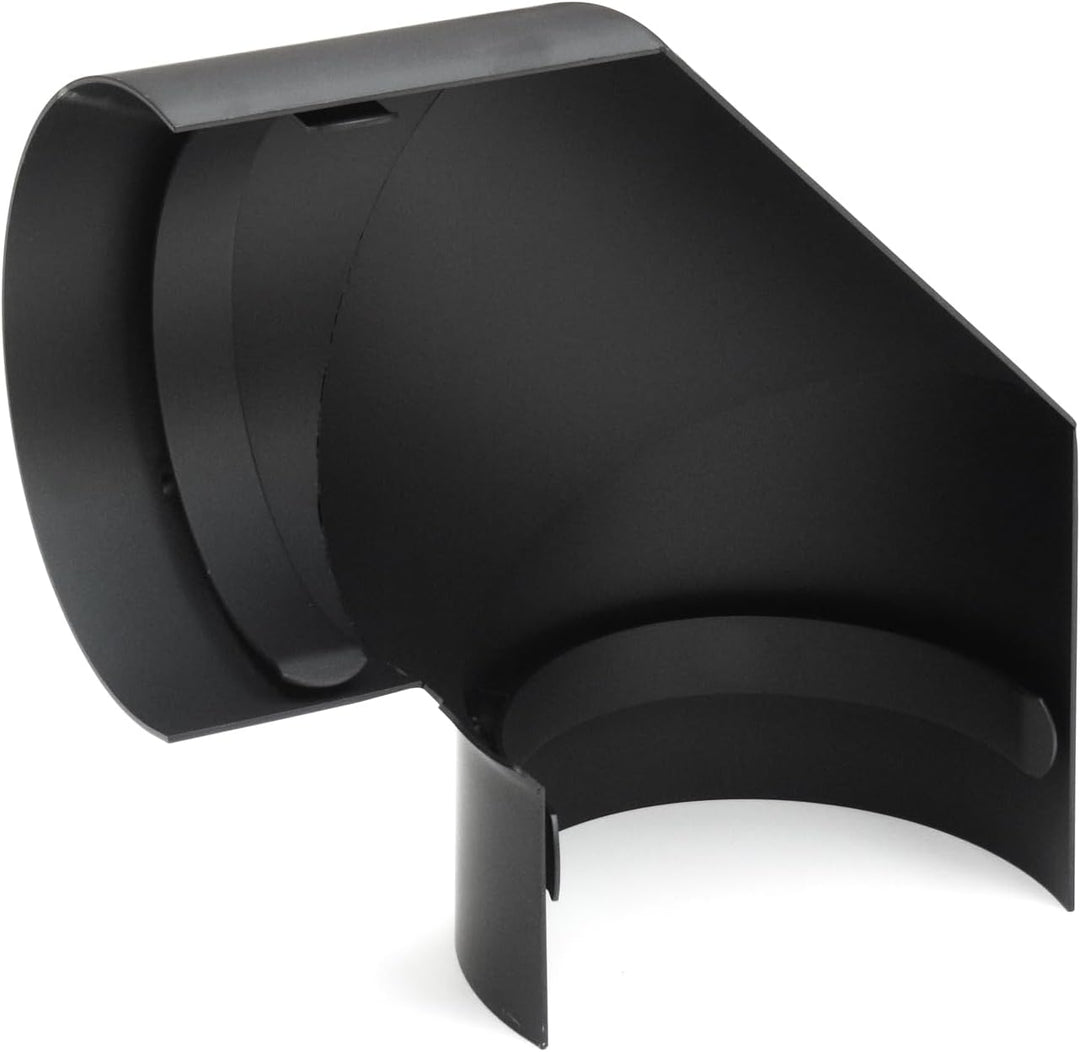 raik Thermoschild seitlich für Rauchrohrbogen Ø150 mm 90° Hitzeschutz für Ofenrohrbogen 3-teilig Sta