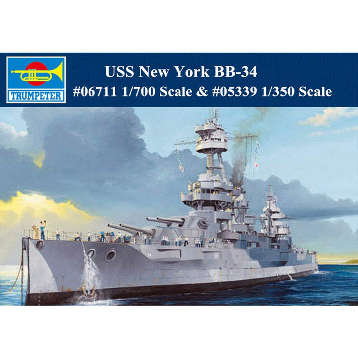 Trumpeter 1/700 BB-34 USS New York